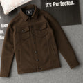 Chinese Cott Heavy Jacket (Chocolate)