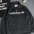Half Zipper Sweater (Black)