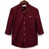 Export Oxford Cotton Full Sleeve Shirt Maroon