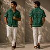 Ver-sace Inspired Shirt Green