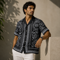 Ver-sace Inspired Shirt Black