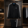 Adi-das Sports Track Suit (Black)