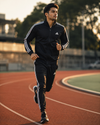 Adi-das Sports Track Suit (Black)