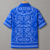 Ver-sace Inspired Shirt Blue