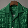 Ver-sace Inspired Shirt Green