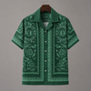 Ver-sace Inspired Shirt Green