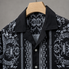 Ver-sace Inspired Shirt Black
