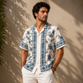 Water shade floral shirt