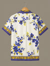 Ver-sace Inspired Floral Shirt