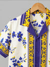 Ver-sace Inspired Floral Shirt
