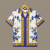 Ver-sace Inspired Floral Shirt