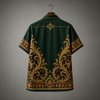 Italian Baroque Print Shirt