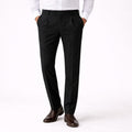Waist adjustable formal pant - Black